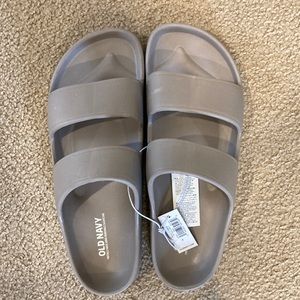 Old Navy Double-Strap Slide Sandals for Women (Partially Plant-Based) size 6